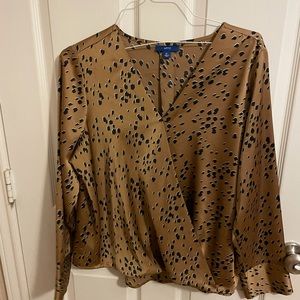 Cheetah blouse